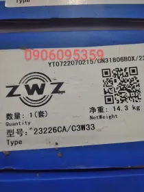 Vòng bi ZWZ 23226 CA/C3W33
